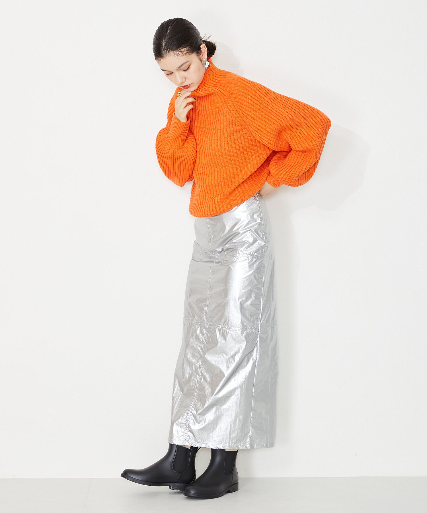 ORiental TRaffic「【累計6万足突破/ 防水 】 サイドゴア ラバー レインブーツ /R-0015 レインシューズ ショートブーツ」|レインシューズ|