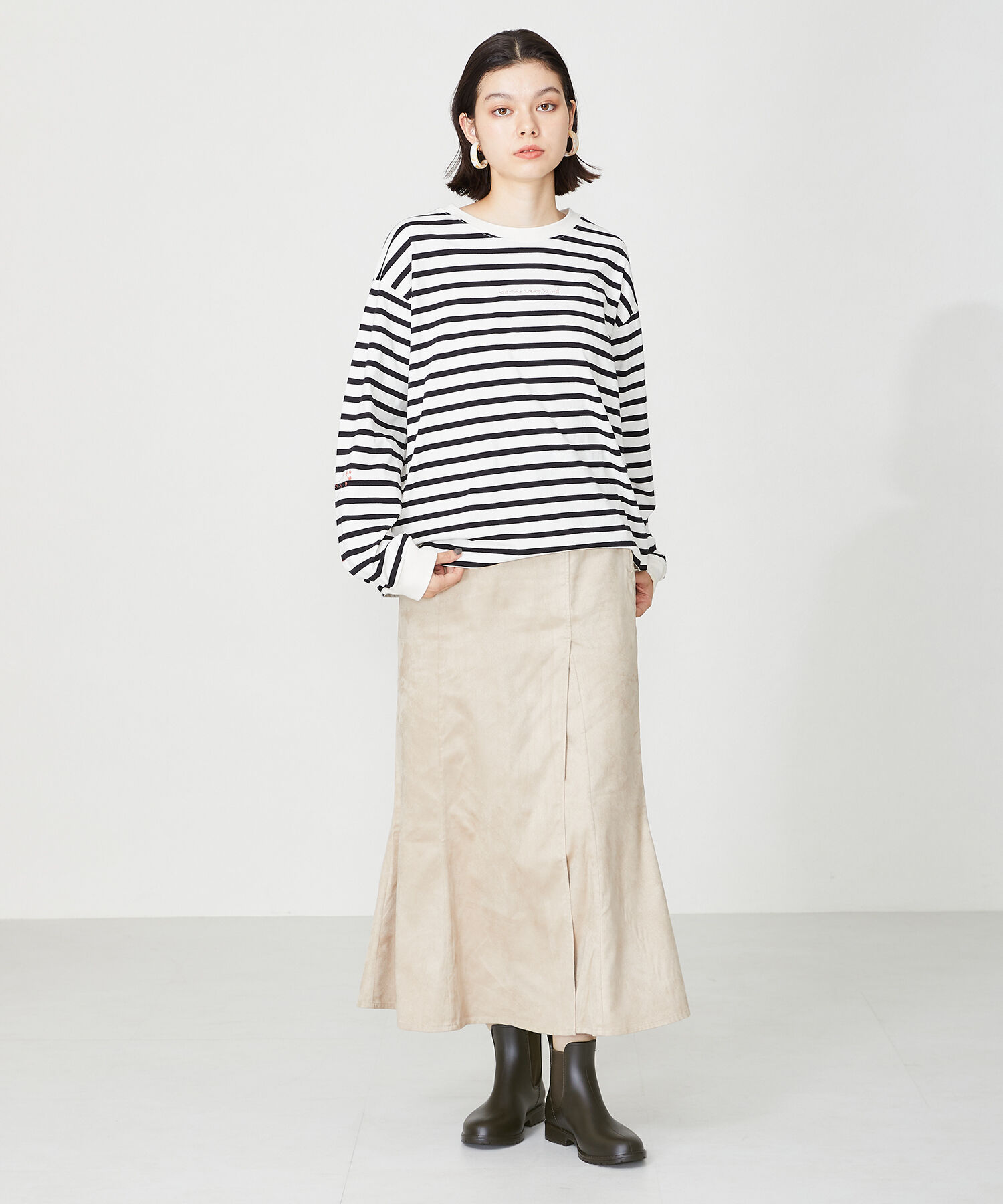 ORiental TRaffic「【累計6万足突破/ 防水 】 サイドゴア ラバー レインブーツ /R-0015 レインシューズ ショートブーツ」|レインシューズ|