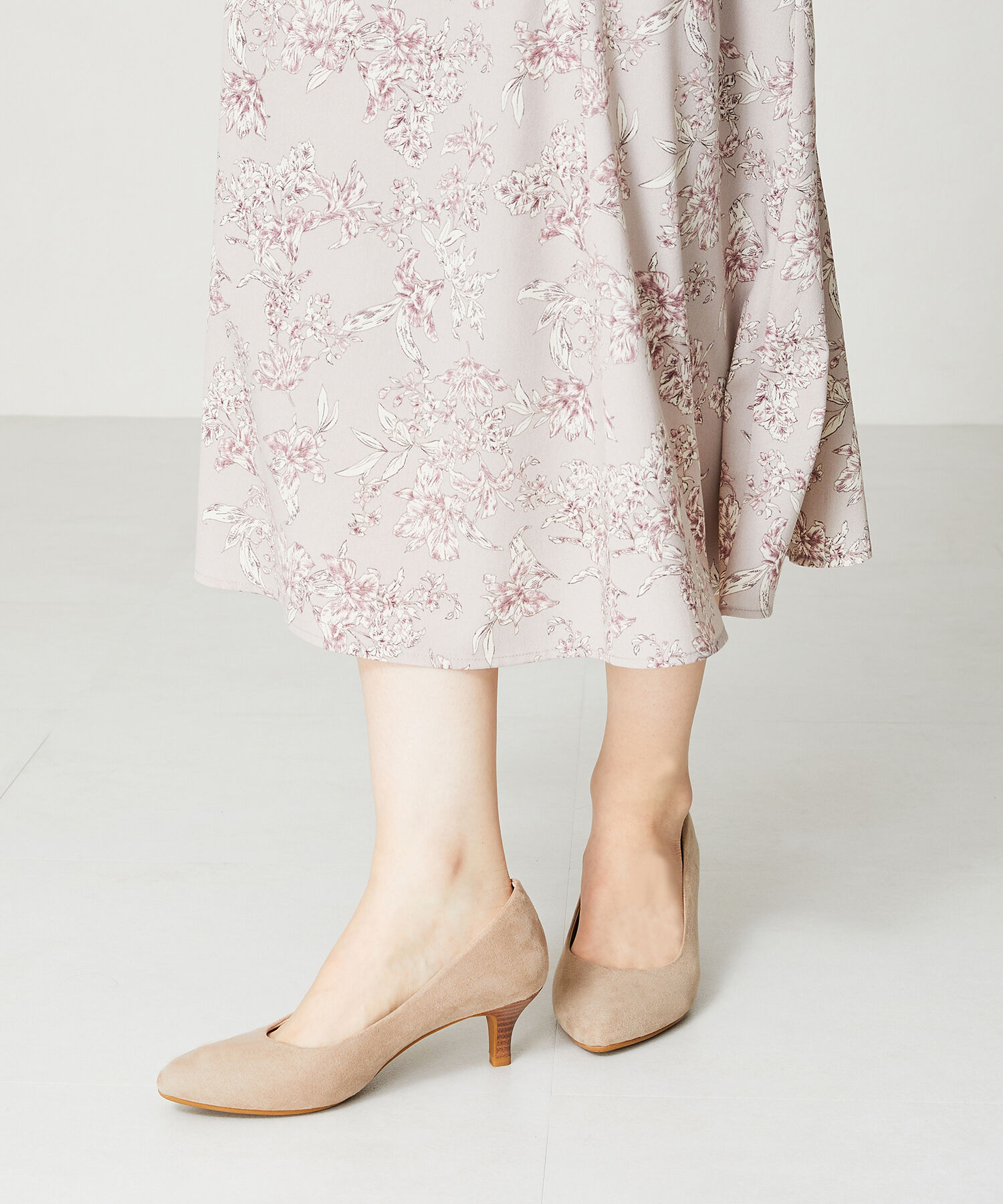 ORiental TRaffic「【跳べるパンプス/シリーズ累計１５０万足突破】アーモンドトゥ ミドルヒール /R-3213 パンプス」|パンプス|