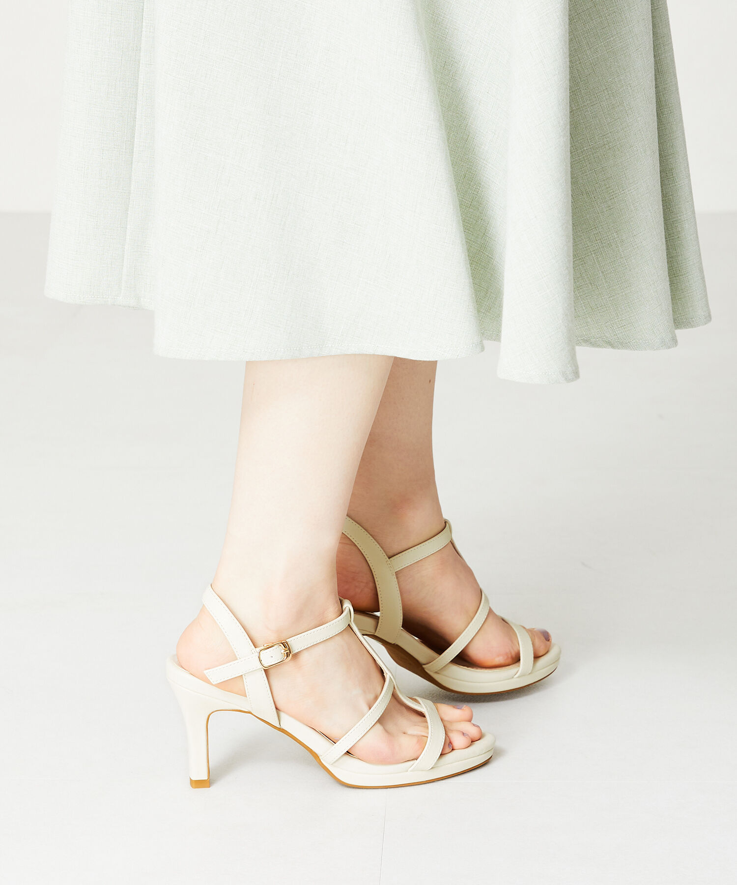 ORiental TRaffic「ボーンストラッププラットフォームサンダル/41206」|サンダル|