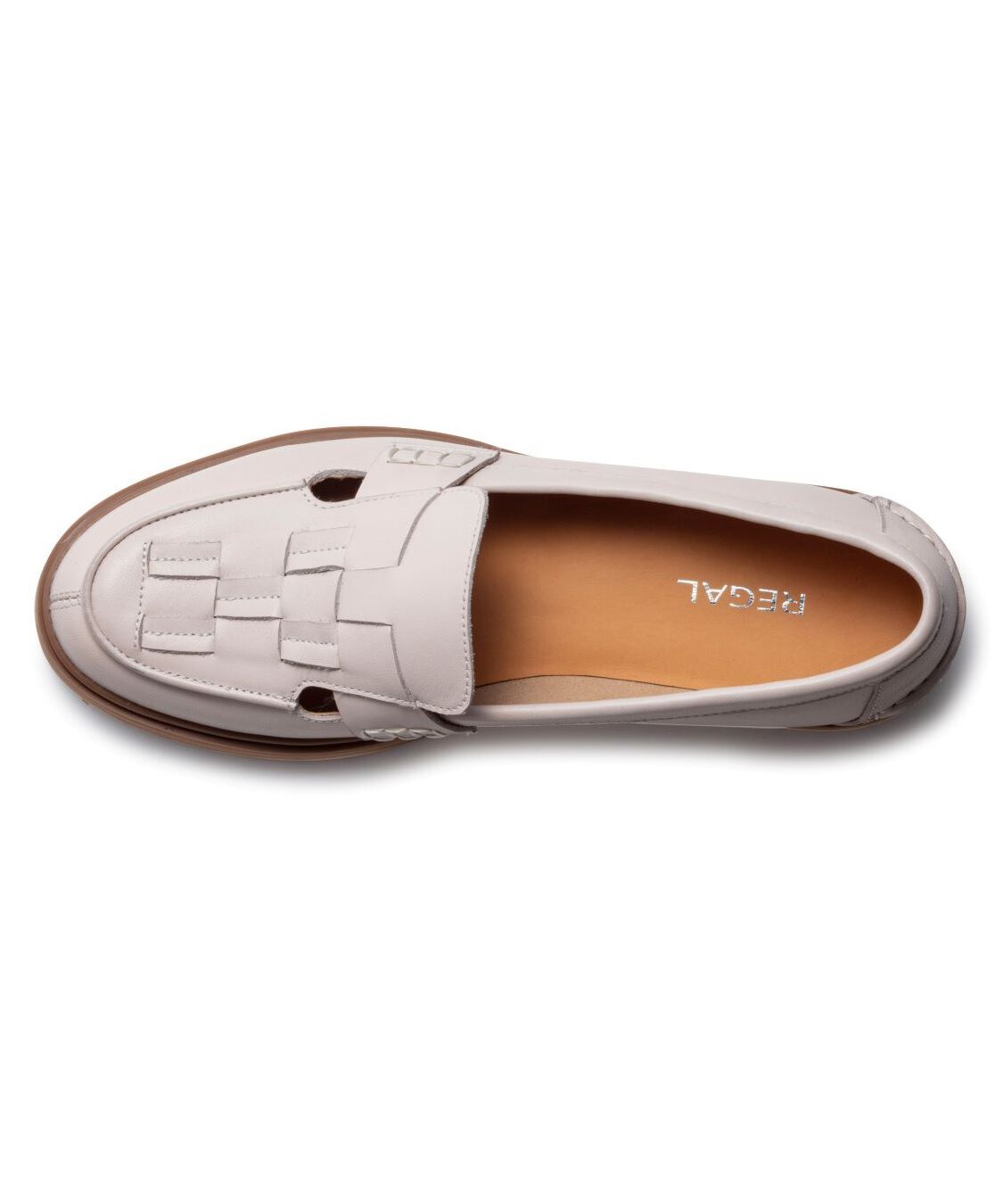 REGAL SHOES「REGAL 【新作】イントレチャートローファー【ヒール30mm】　商品コード：F80RAG」|ローファー|