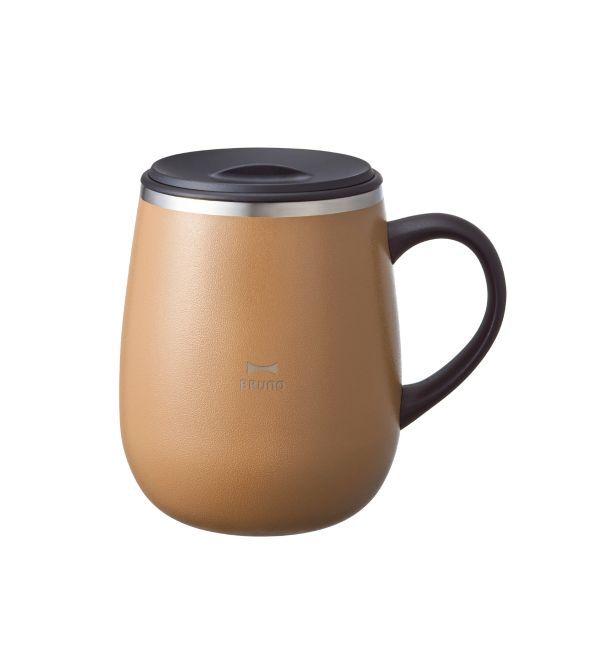 BRUNO「蓋つきステンレスマグ tall」|グラス・マグカップ|ブラウン