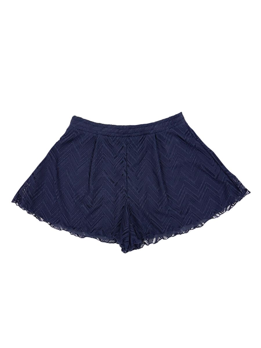 Riberce「【お水OK！リゾートアイテム】ヘリンボーン編みレースショートパンツ」|その他|