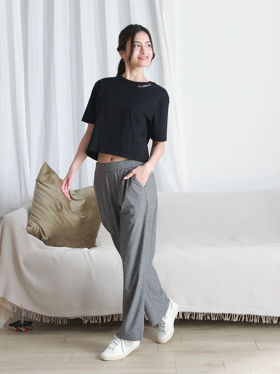 ALBOVE「ALBOVEネックロゴTシャツ」|Tシャツ・カットソー|