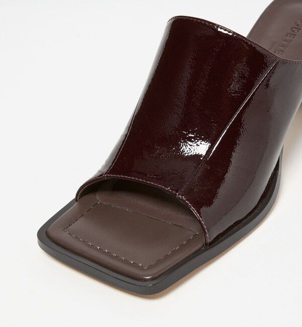 ODETTE E ODILE「ワイドスクエアミュール サンダル60」|サンダル|