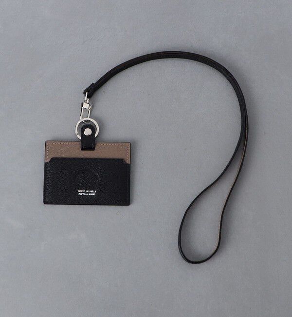 UNITED ARROWS「＜L'arcobaleno＞ IDケース」|名刺入れ・カードケース|BLACK