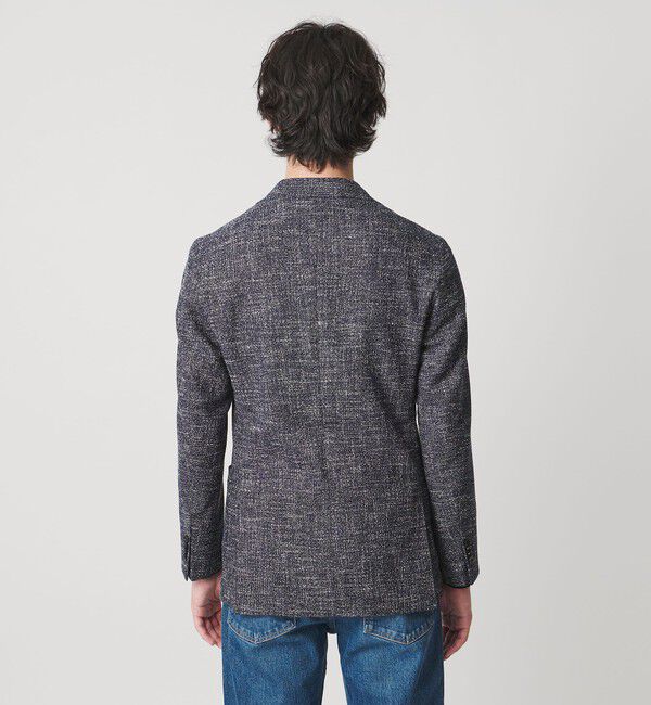 UNITED ARROWS「ファンシーツイード シングル 3ボタン テーラード ジャケット C-MODEL」|テーラードジャケット|
