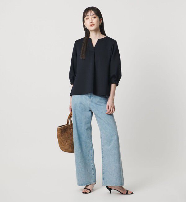 UNITED ARROWS「LIGHT SPONGY ブラウス ‐ウォッシャブル‐」|シャツ・ブラウス|