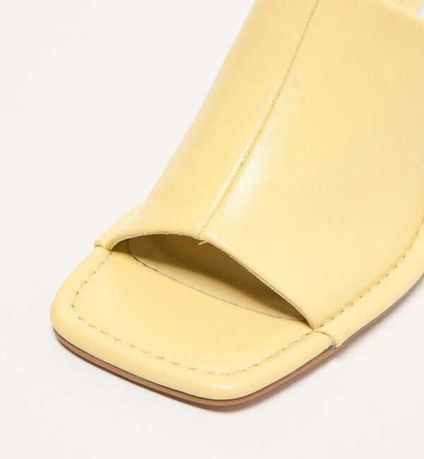 EMMEL REFINES「＜EMMEL REFINES＞EM スクエアトゥ フィット ミュール」|サンダル|