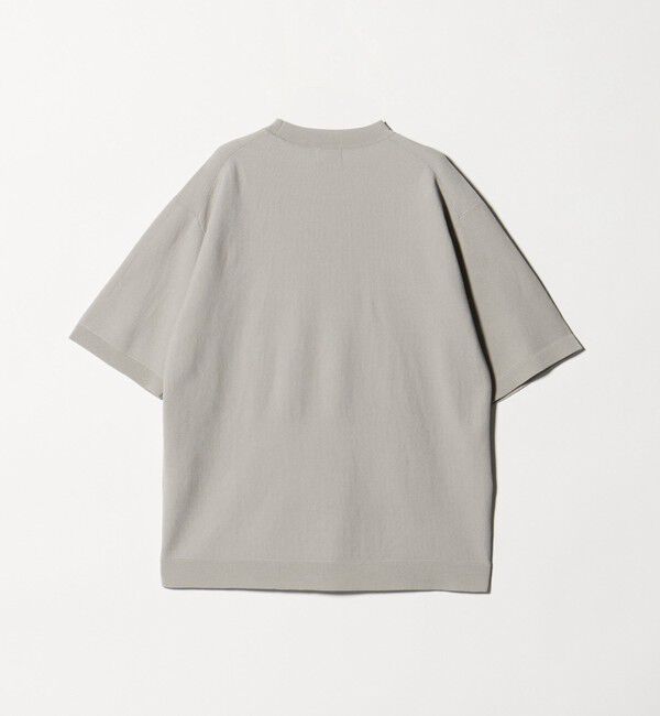 UNITED ARROWS green label relaxing「コットンナイロン リンクス クルーネック ショートスリーブ ニット -ウォッシャブル-」|ニット・セーター|