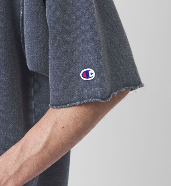 UNITED ARROWS green label relaxing「【別注】＜Champion＞フェード クルーネック 半袖 スウェット」|Tシャツ・カットソー|