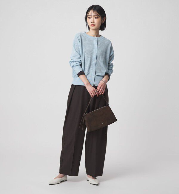 UNITED ARROWS green label relaxing「シアー サーマル 2WAY カーディガン」|カーディガン|