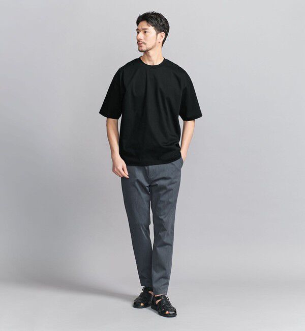 BEAUTY&YOUTH UNITED ARROWS「【WEB限定 WARDROBE SMART】NORITAKE リラックス テーパード Tシャツ」|Tシャツ・カットソー|