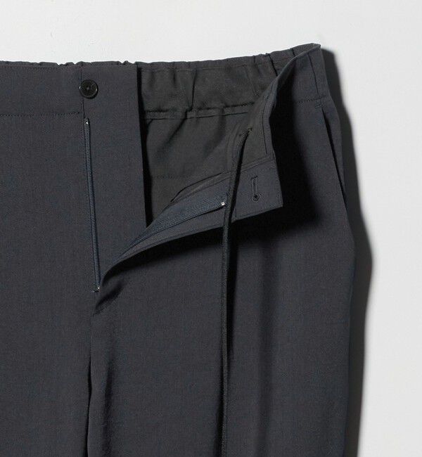 BEAUTY&YOUTH UNITED ARROWS「トリクシオン/TRIXION シャンブレー 1P テーパード スラックス NO.5 セットアップ対応 ウォッシャブル」|チノ|