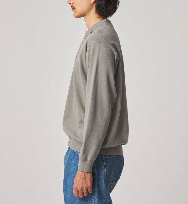 STEVEN ALAN「＜Steven Alan＞ ハイツイスト  3B ニットポロシャツ NARROW」|ニット・セーター|