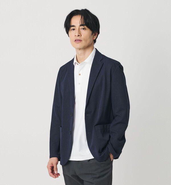 BEAUTY&YOUTH UNITED ARROWS「エアカノコ 2ボタン ジャケット ウォッシャブル」|テーラードジャケット|