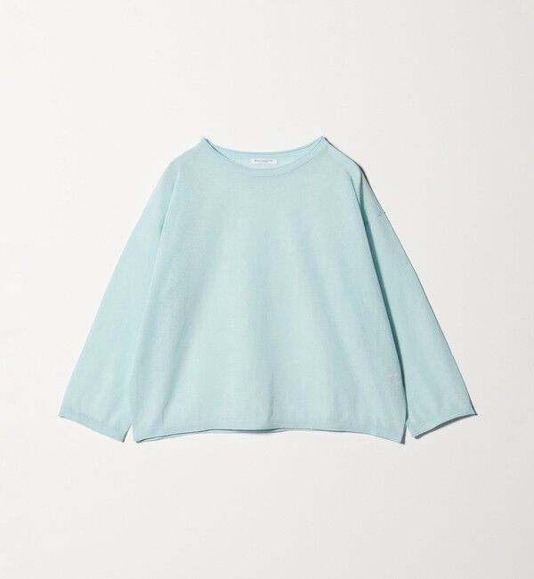 BEAUTY&YOUTH UNITED ARROWS「麻ブレンド ルーズ ボートネック ニットプルオーバー ウォッシャブル」|ニット・セーター|