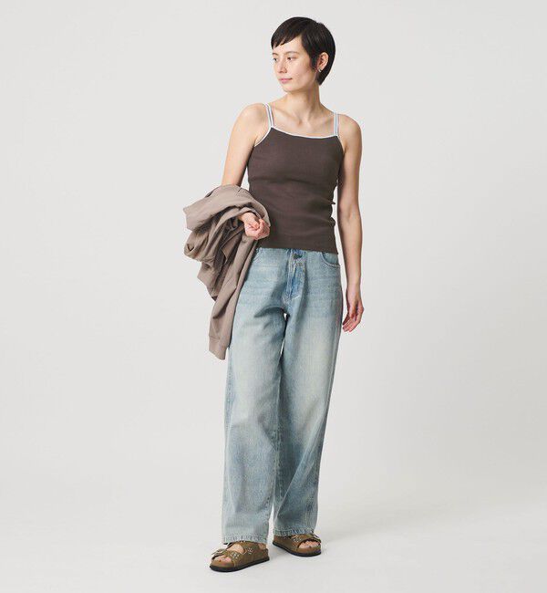 BEAUTY&YOUTH UNITED ARROWS「カラーパイピング 2ストラップ キャミソール」|Tシャツ・カットソー|