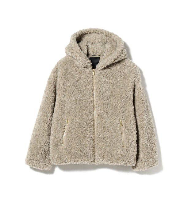 Demi-Luxe BEAMS 「【WEB限定】TATRAS / IPAMA ボア フードジャケット」|ブルゾン・スタジャン|