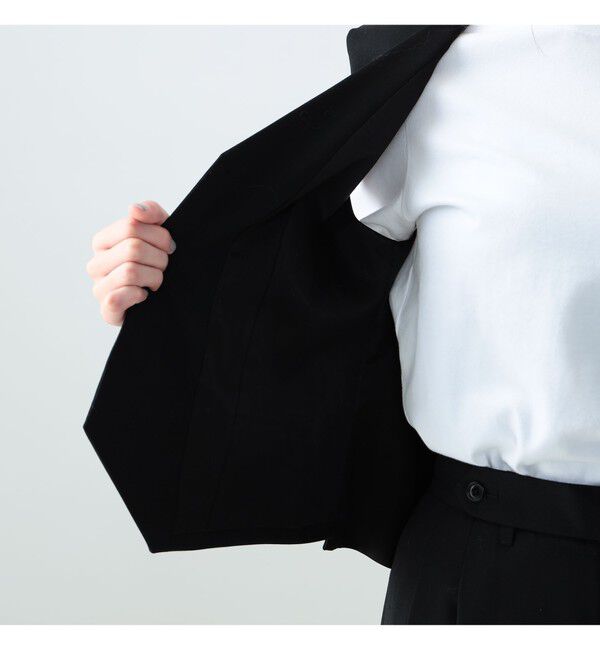 Demi-Luxe BEAMS 「AK+1 / スーパーブラック ベスト」|ダウン|