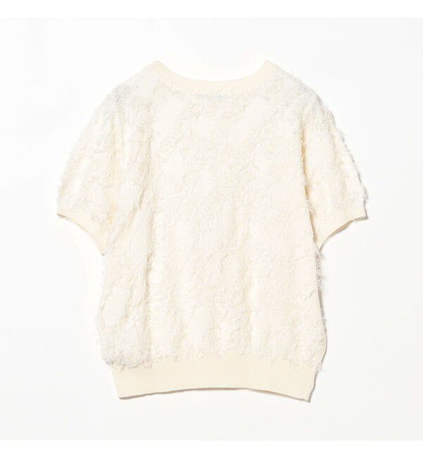 Ray BEAMS 「フリンジ ハーフスリーブ トップス」|その他|