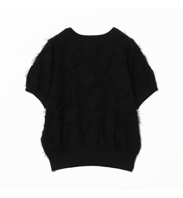 Ray BEAMS 「フリンジ ハーフスリーブ トップス」|その他|