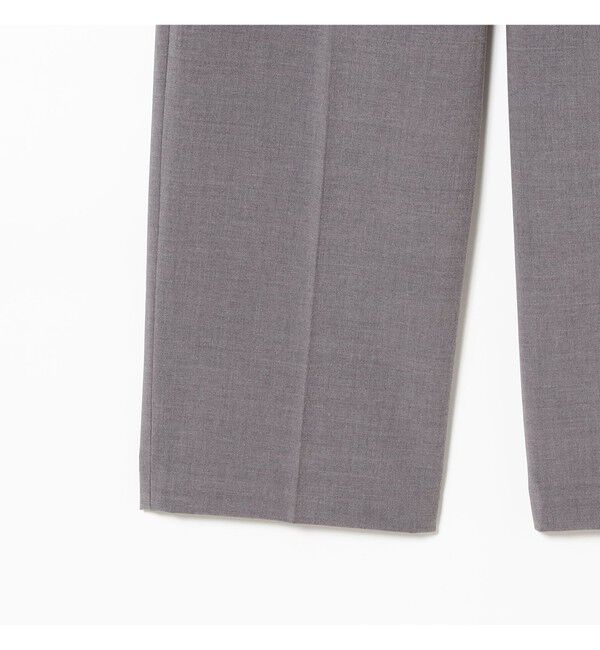 Ray BEAMS 「1タック ストレート パンツ | 新生活・通勤・通学・オフィスカジュアル・オンオフ兼用・好印象コーデ」|スラックス|