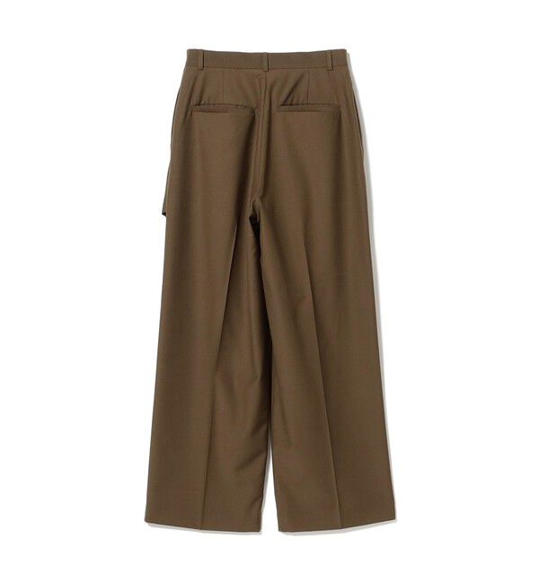 Ray BEAMS 「フロント ラップ ワイド パンツ」|チノ|