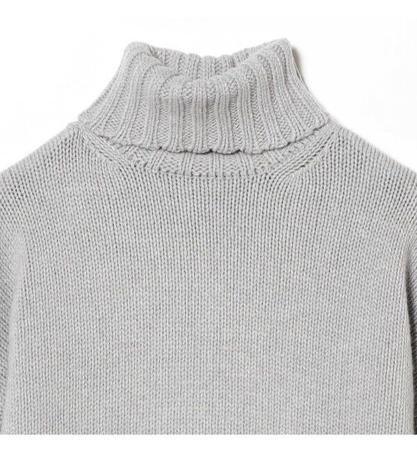 Demi-Luxe BEAMS 「【別注】SLOANE / 3ゲージ ドロップショルダー タートルネック ニット」|ニット・セーター|