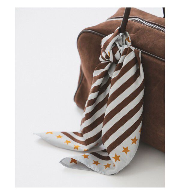 Ray BEAMS 「スター スカーフ」|ストール|Light.BLUE