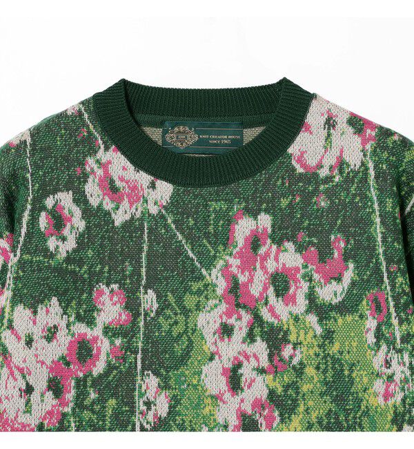 Ray BEAMS 「【別注】GIM CONTEXT / Garden ニット」|ニット・セーター|