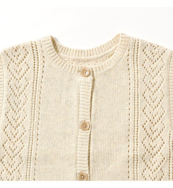 BEAMSBOY「レース ニット ベスト」|ベスト・ジレ|