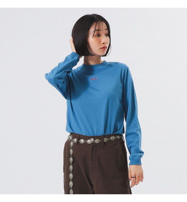 BEAMSBOY「ボーイ ミニロゴ ロングスリーブ Tシャツ」|Tシャツ・カットソー|