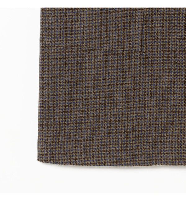 Demi-Luxe BEAMS 「AK+1 / ウール チェック ミニワンピース」|ワンピース|