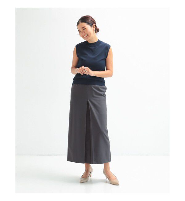 Demi-Luxe BEAMS 「ウール トロピカル インバータック スカート」|スカート|