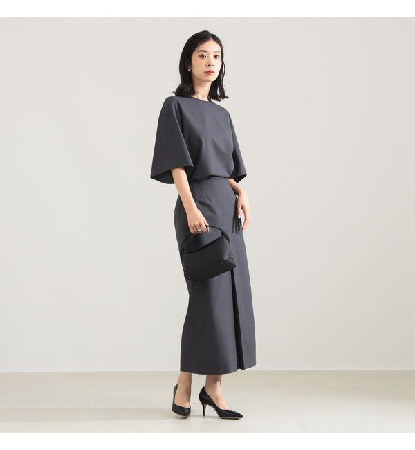 Demi-Luxe BEAMS 「ウール トロピカル インバータック スカート」|スカート|