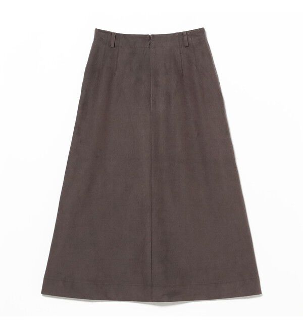 Demi-Luxe BEAMS 「フェイクスエード フレアスカート」|スカート|