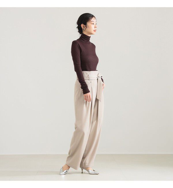 Demi-Luxe BEAMS 「フライス タートルネックプルオーバー」|Tシャツ・カットソー|