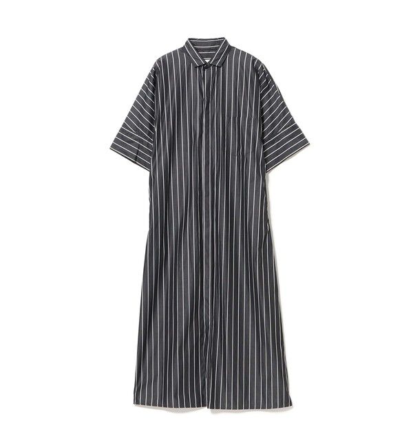 Demi-Luxe BEAMS 「TICCA / テント ハーフスリーブ シャツ ワンピース」|ワンピース|