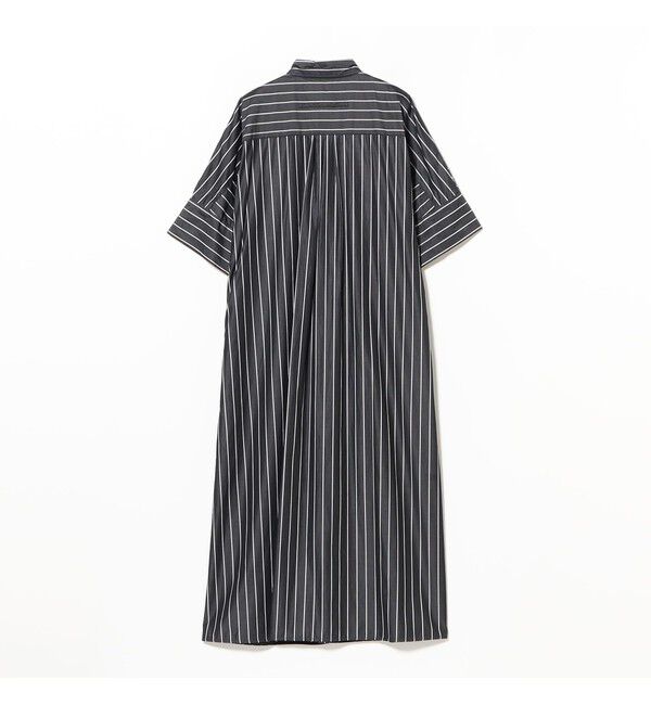 Demi-Luxe BEAMS 「TICCA / テント ハーフスリーブ シャツ ワンピース」|ワンピース|