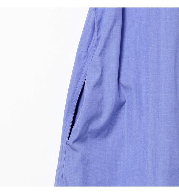 Demi-Luxe BEAMS 「TICCA / テント ハーフスリーブ シャツ ワンピース」|ワンピース|