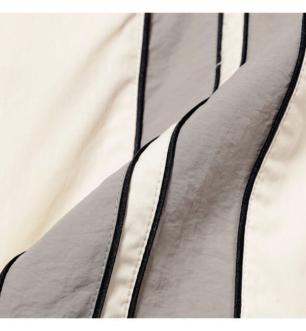 Ray BEAMS 「Wライン トラック パンツ」|チノ|