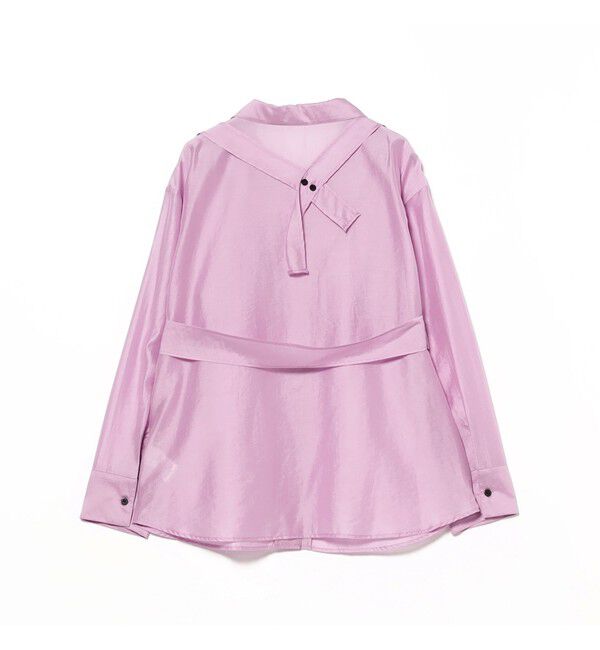 Ray BEAMS 「シアー レイヤード シャツ」|シャツ・ブラウス|