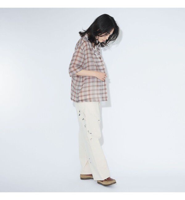 BEAMSBOY「【別注】Lee &times; maturely / リメイク ペインター パンツ」|チノ|
