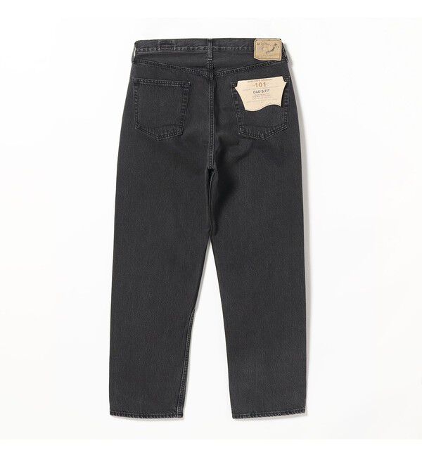 BEAMS「orSlow / 101 DAD'S FIT DENIM PANTS BLACK」|デニム|