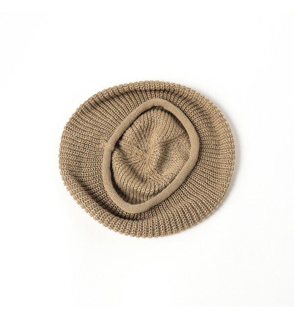 BEAMS「リネン ベレー」|キャップ・キャスケット|