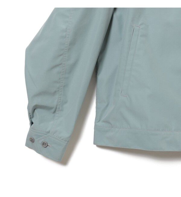 BEAMS「シンセティックレザーカラー ジャケット」|ブルゾン・スタジャン|