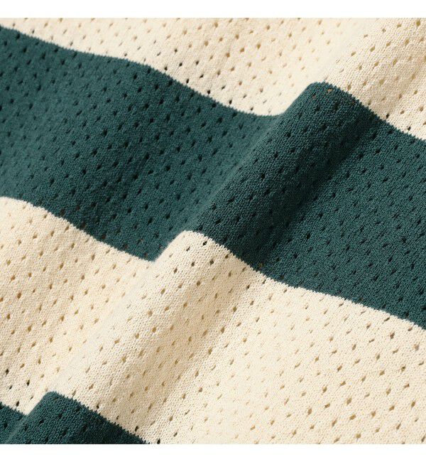 BEAMS PLUS「Crew Rugger Stripe」|ニット・セーター|