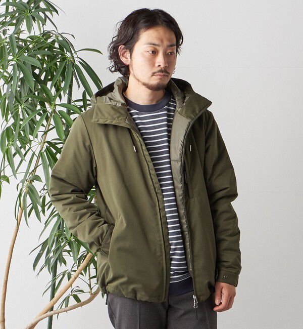 SHIPS any「SHIPS any:  ユーティリティー ZIPポケット 中綿マウンテンパーカー 24FW◇」|ブルゾン・スタジャン|