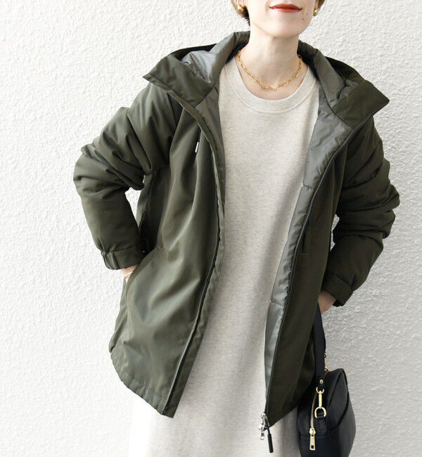 SHIPS any「SHIPS any:  ユーティリティー ZIPポケット 中綿マウンテンパーカー 24FW◇」|ブルゾン・スタジャン|